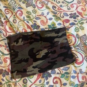 camo tube top womans